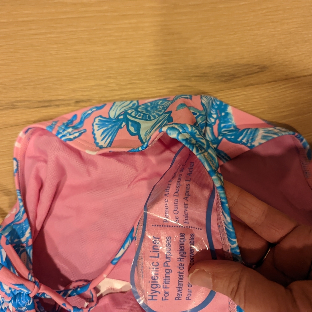 Pink and Blue Swimsuit - Picture 4 of 12